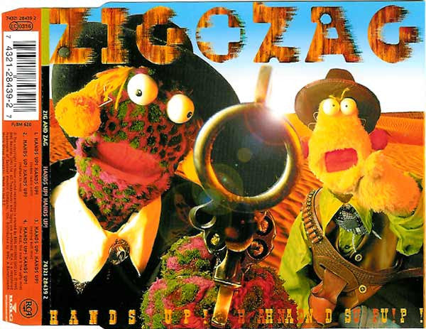 Zig & Zag : Hands Up! Hands Up! (CD, Maxi)
