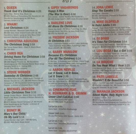 Various : Christmas Classics 2003 (2xCD, Comp)