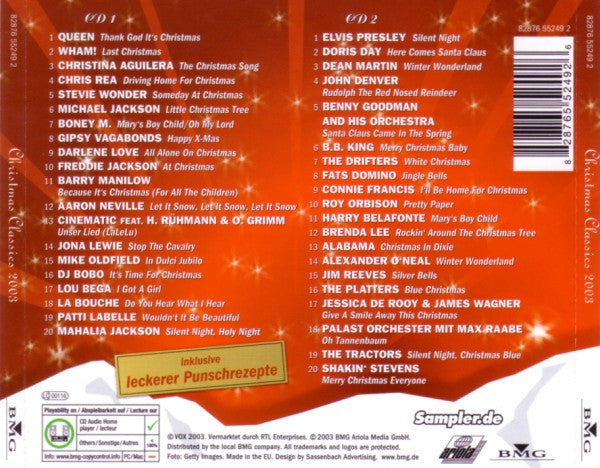 Various : Christmas Classics 2003 (2xCD, Comp)