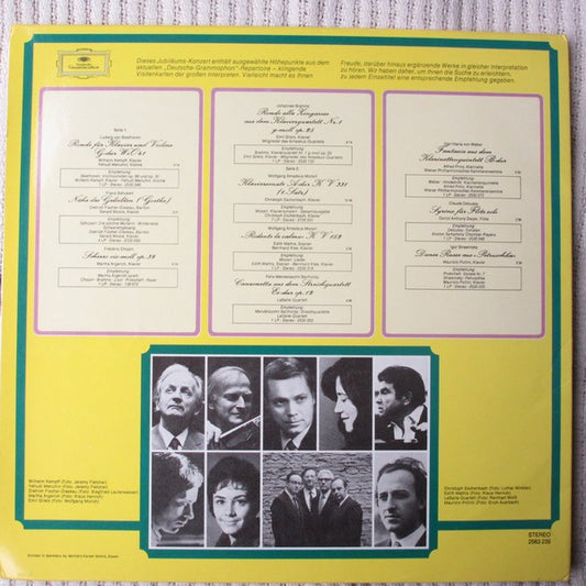 Various : Die Großen Interpreten 2 - Jubiläumskonzert - Erlesene Kammermusik (LP, Comp)