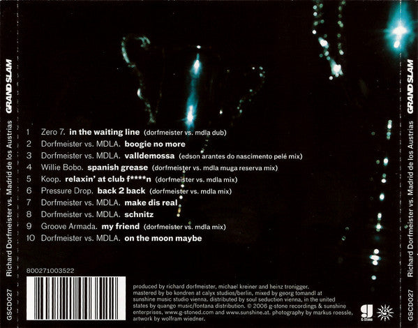 Richard Dorfmeister vs. Madrid De Los Austrias : Grand Slam (CD, Comp)