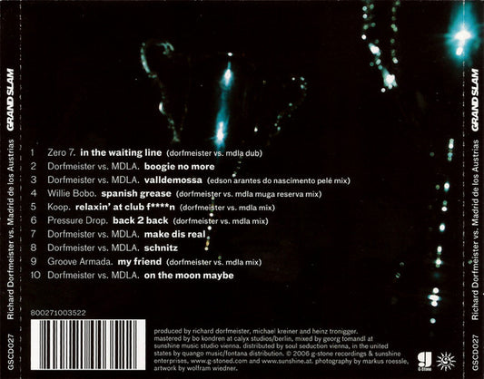Richard Dorfmeister vs. Madrid De Los Austrias : Grand Slam (CD, Comp)