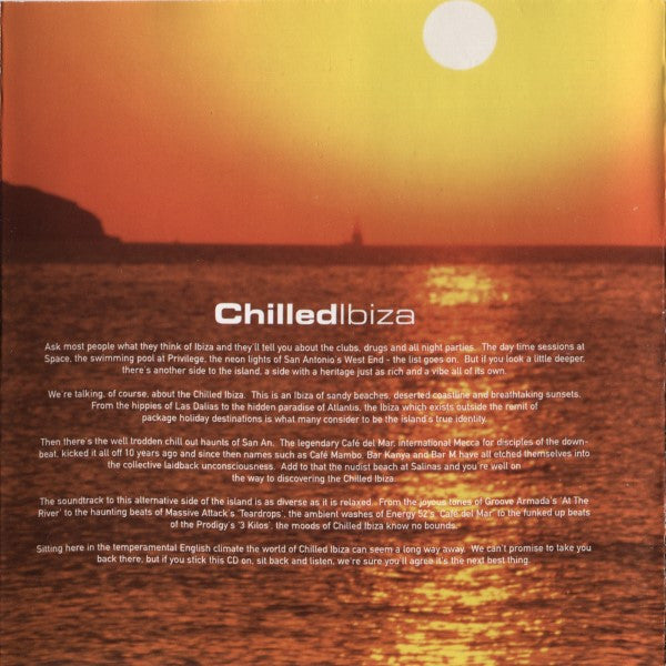 Various : Chilled Ibiza (2xCD, Mixed)