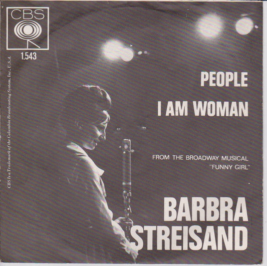 Barbra Streisand : People / I Am Woman (7", Single)