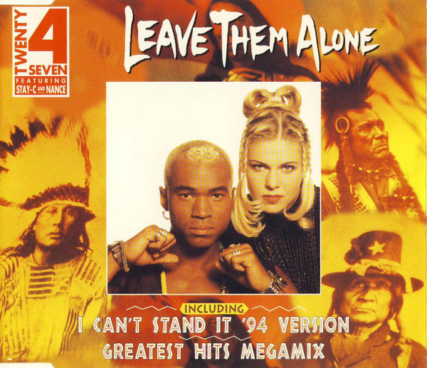Twenty 4 Seven Featuring Stay-C And Nance : Leave Them Alone (CD, Maxi)