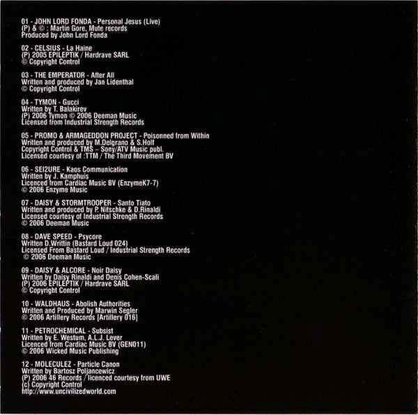 DJ Daisy aka Mandragore : EpileptikMix16 - Deuteronome (CD, Enh, Mixed)