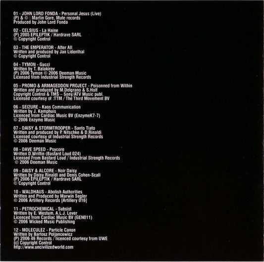 DJ Daisy aka Mandragore : EpileptikMix16 - Deuteronome (CD, Enh, Mixed)