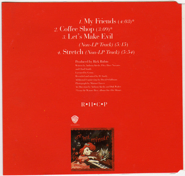 Red Hot Chili Peppers : My Friends (CD, Single)
