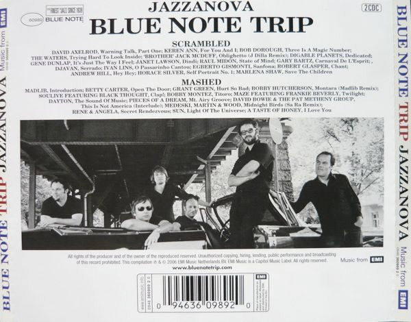 Various : Blue Note Trip - Jazzanova - Scrambled / Mashed  (2xCD, Comp, Mixed)