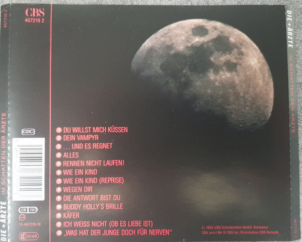 Die Ärzte : Im Schatten Der Ärzte (CD, Album, RE)