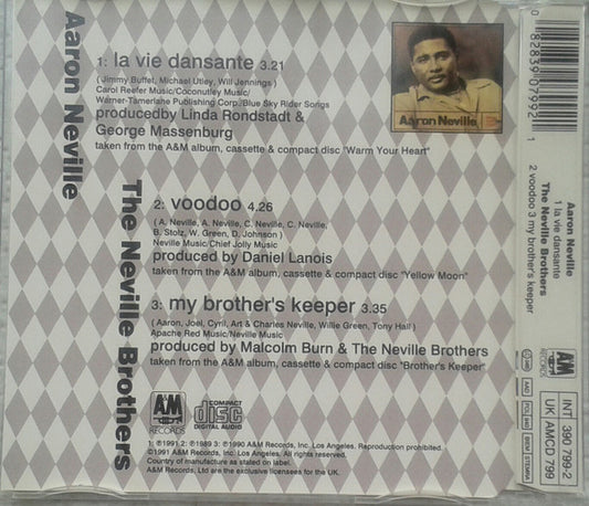 Aaron Neville : La Vie Dansante (CD, Single)