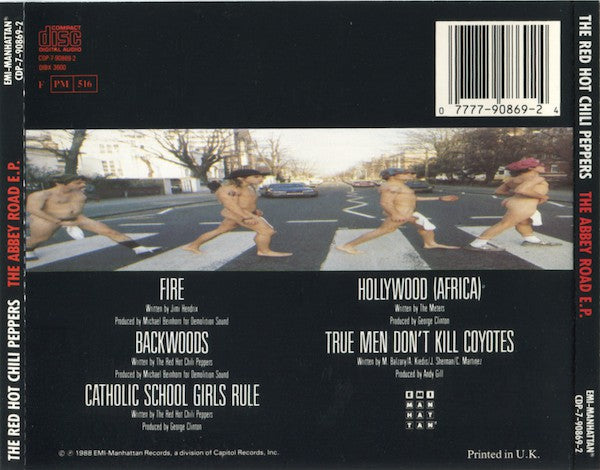 Red Hot Chili Peppers : The Abbey Road E.P. (CD, EP)