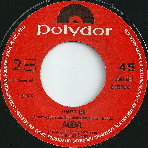 ABBA : Dancing Queen (7", Single)