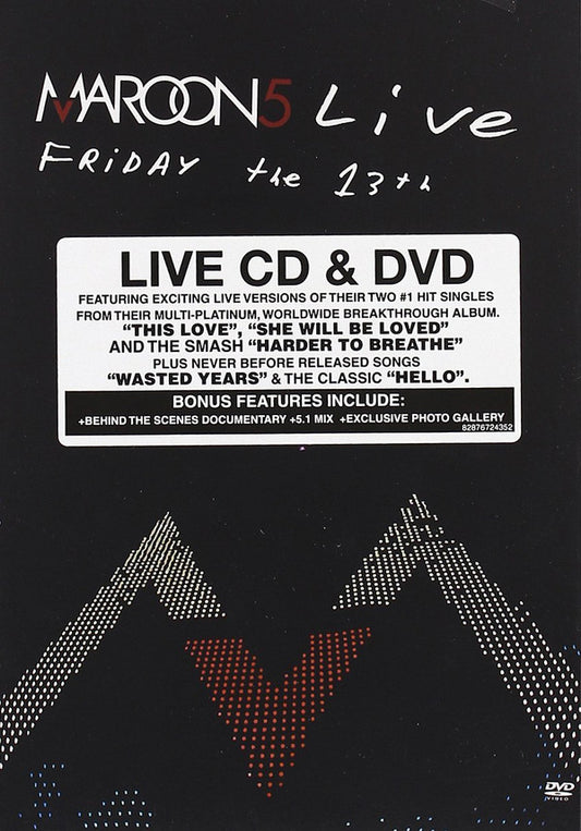 Maroon 5 : Live - Friday The 13th (DVD-V, PAL + CD)
