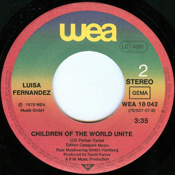 Luisa Fernandez : New York Dance (7", Single)
