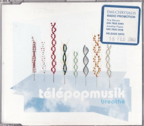 Télépopmusik : Breathe (CD, Single, Promo)