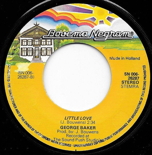 George Baker : Oh Magdalena (7")