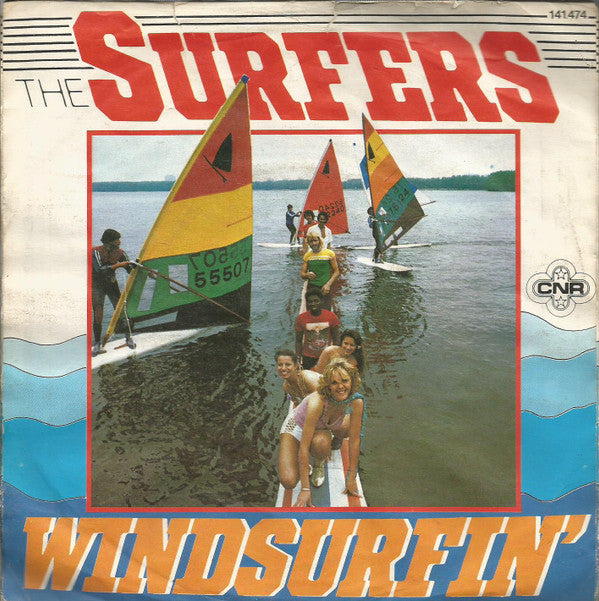 The Surfers : Windsurfin' (7", Single)