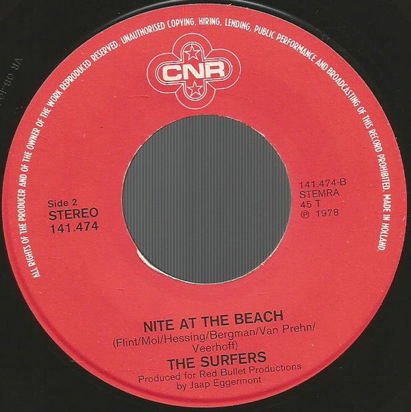 The Surfers : Windsurfin' (7", Single)