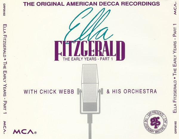 Ella Fitzgerald With Chick Webb And His Orchestra : The Early Years - Part 1 Featuring Ella Fitzgerald & Her Famous Orchestra (1935-1938) (2xCD, Comp, RE, RM)