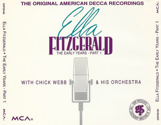 Ella Fitzgerald With Chick Webb And His Orchestra : The Early Years - Part 1 Featuring Ella Fitzgerald & Her Famous Orchestra (1935-1938) (2xCD, Comp, RE, RM)