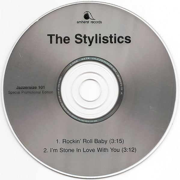 The Stylistics : Rickin' Roll Baby / I'm Stone In Love With You (CD, Single)