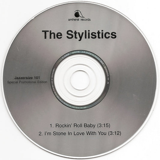 The Stylistics : Rickin' Roll Baby / I'm Stone In Love With You (CD, Single)