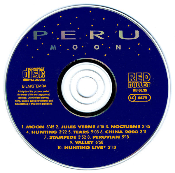 Peru : Moon (CD, Album)