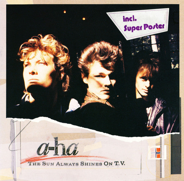 a-ha : The Sun Always Shines On T.V. (12", Maxi, Pos)