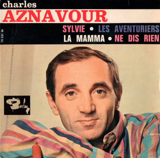 Charles Aznavour : Sylvie (7", EP, RE)
