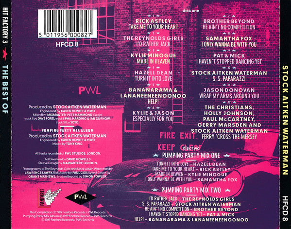 Various : Hit Factory 3 - The Best Of Stock Aitken Waterman (CD, Album, Comp + CD, Album, Comp, Mixed)