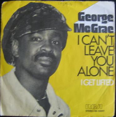 George McCrae : I Can't Leave You Alone (7", Single)