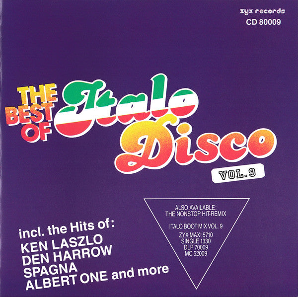 Various : The Best Of Italo-Disco Vol. 9 (CD, Comp)