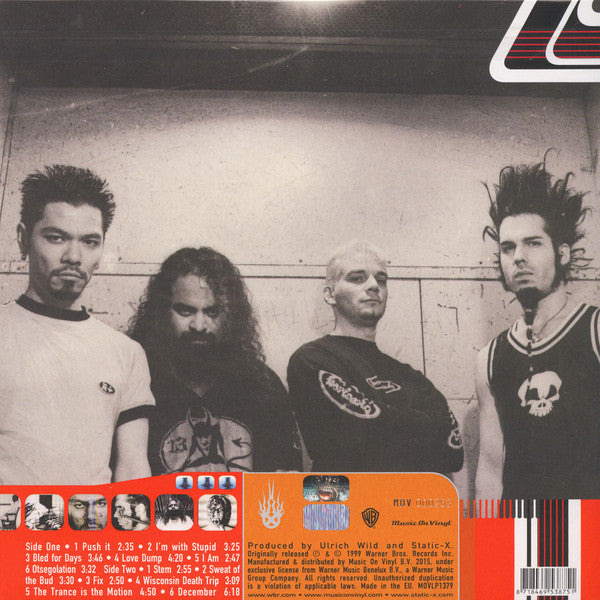 Static-X : Wisconsin Death Trip (LP, Ltd, Num, RE, Sil)