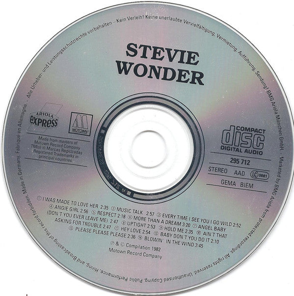 Stevie Wonder : Stevie Wonder (CD, Comp)