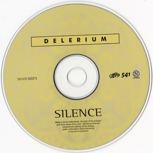Delerium Featuring Sarah McLachlan : Silence (CD, Single)