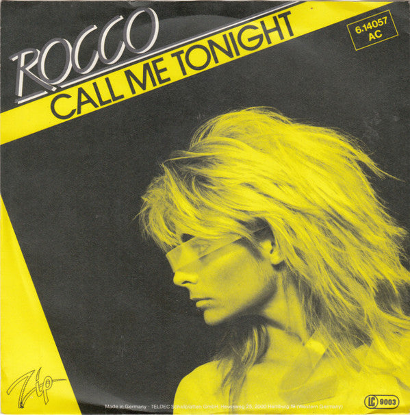 Jodie Rocco : Call Me Tonight (7", Single)