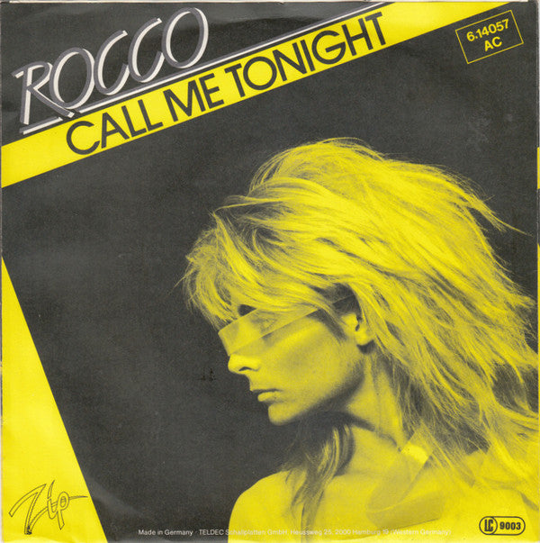 Jodie Rocco : Call Me Tonight (7", Single)