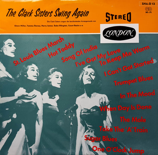 The Clark Sisters (2) : The Clark Sisters Swing Again (LP, Album)