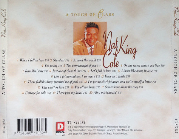 Nat King Cole : A Touch Of Class (CD, Comp)