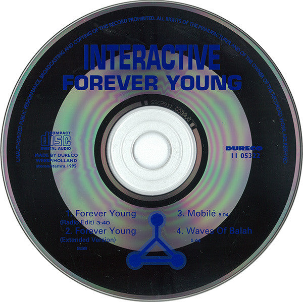Interactive : Forever Young (CD, Maxi)