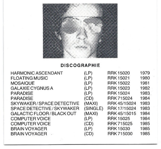 Robert Schröder : Brain Voyager (CD, Album, RE)