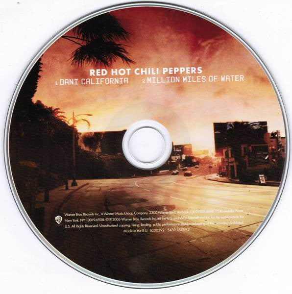 Red Hot Chili Peppers : Dani California (CD, Single, Car)
