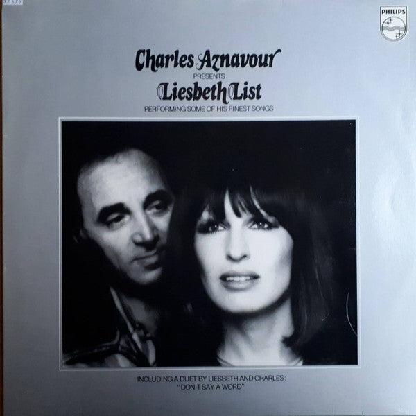 Liesbeth List : Charles Aznavour Presents Liesbeth List - Performing Some Of His Finest Songs (LP, Album)