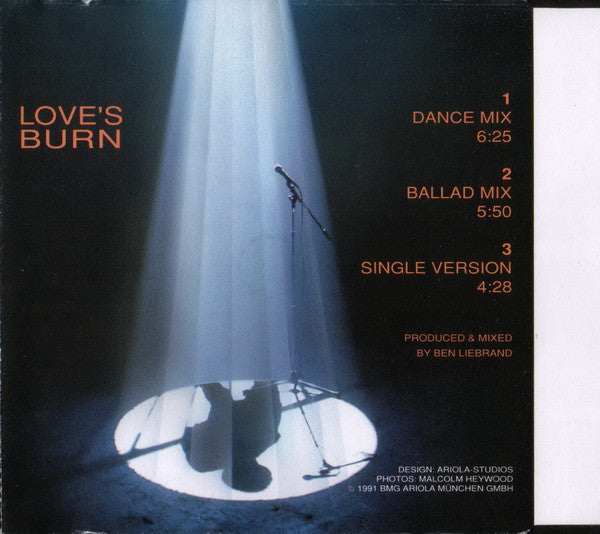 Karl Keaton : Love's Burn (CD, Maxi)