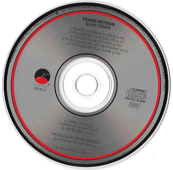 Peabo Bryson : Quiet Storm (CD, Album)