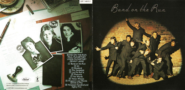 Wings (2) : Band On The Run (CD, Album, RE)