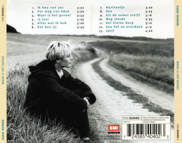 Dana Winner : Waar Is Het Gevoel (CD, Album)