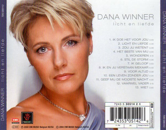 Dana Winner : Licht En Liefde (CD, Album)