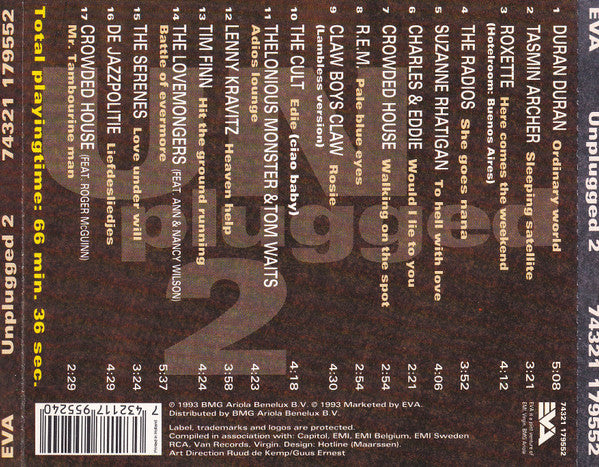 Various : Unplugged 2 (CD, Comp)